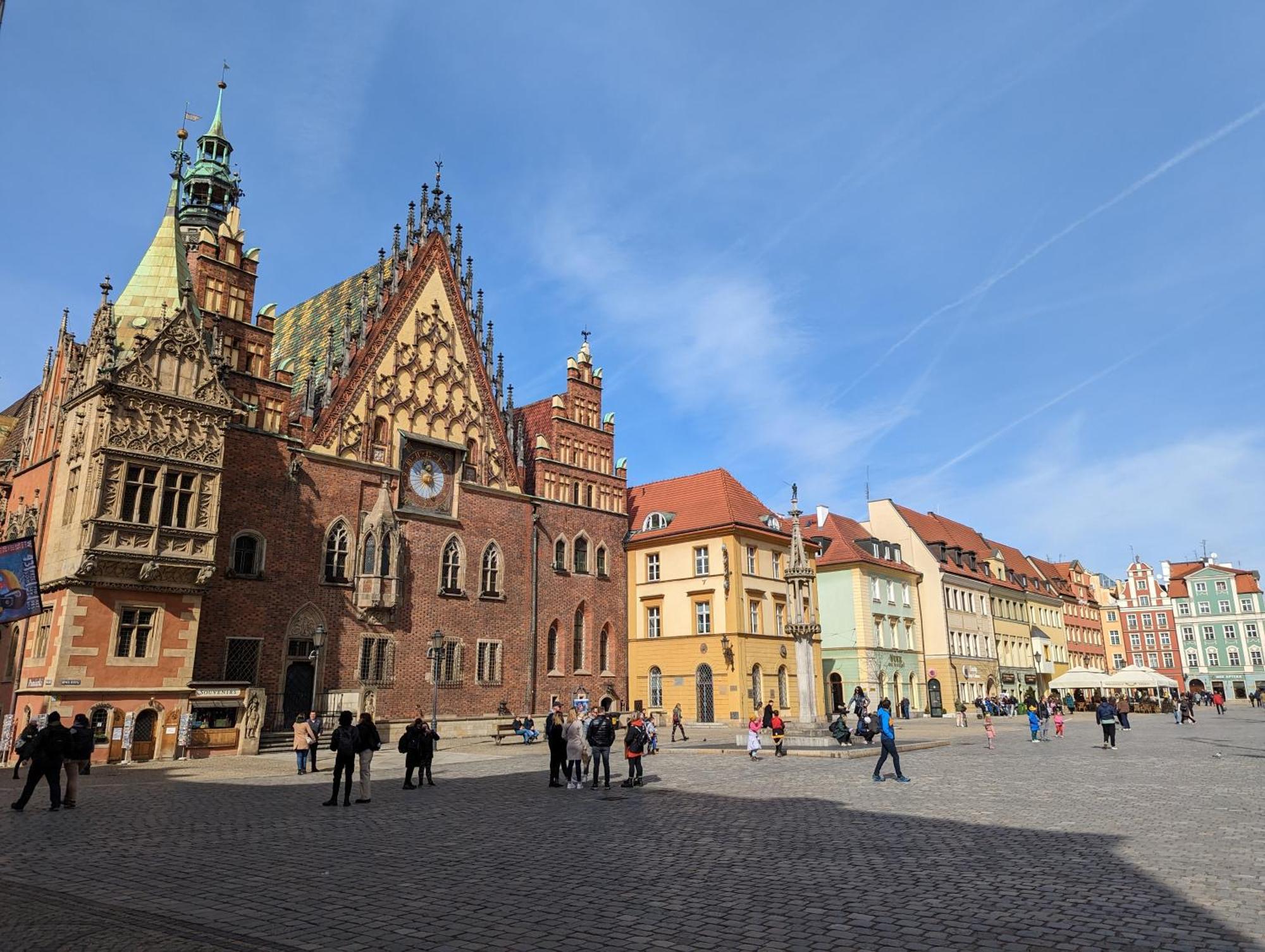 3-Bedroom Apt In Town Square Wrocław Buitenkant foto